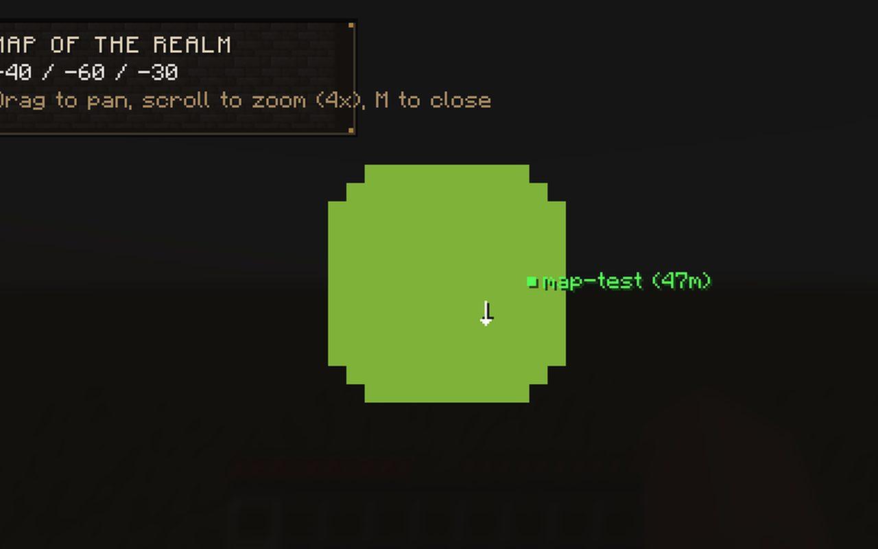 The map, built in